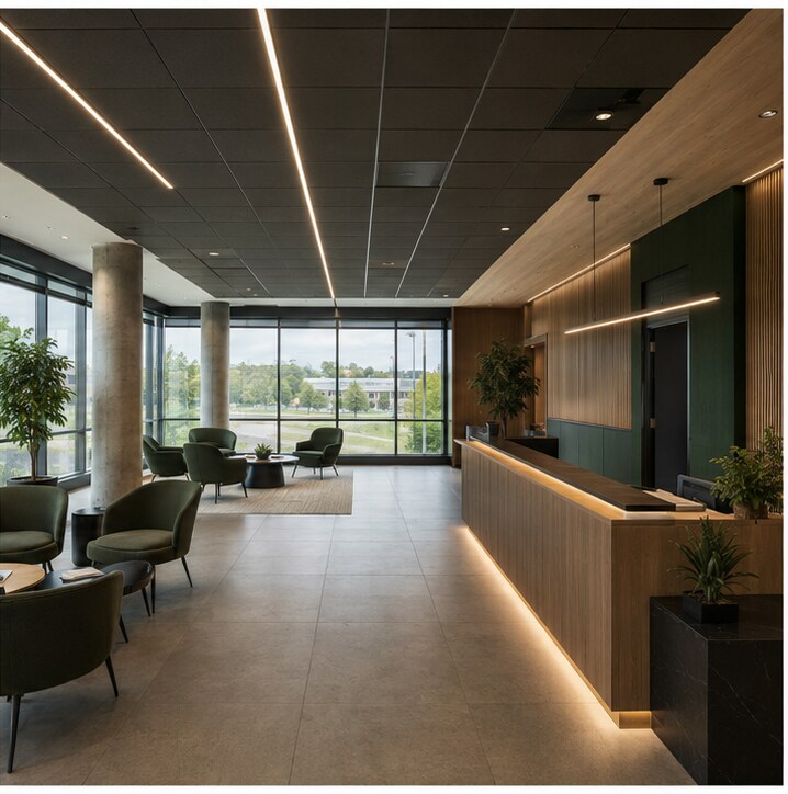 Офис и клиентская зона, 210 м²
